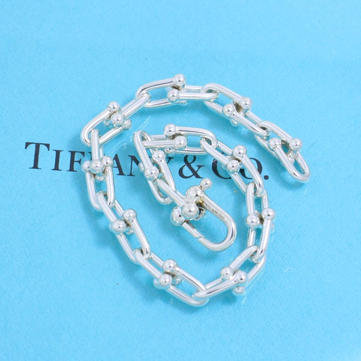 ティファニー　TIFFANY　ハードウェアブレスレット　人気　良品　箱付き