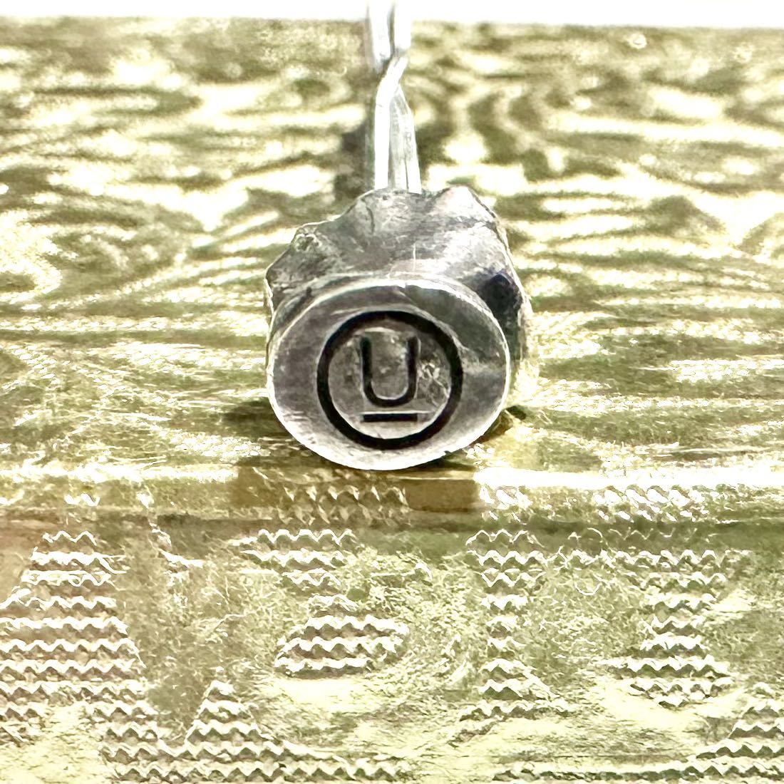 undercover fuck finger. обработка серебряный колье sterling silver 925 sterling серебряный U Logo печать undercover 