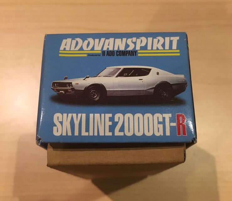 新品 オリジナルパッケージ付き 希少！1/43 アドバンスピリット 日産 ケンメリ スカイライン 2000 GTR 1972年 シルバー_画像9