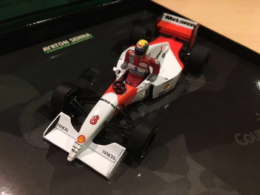 新古品 オリジナルパッケージ付き 希少！1/43 ミニチャンプス マクラーレン フォード F1 MP4/8 #8 1993年 オーストラリア グランプリ_画像2