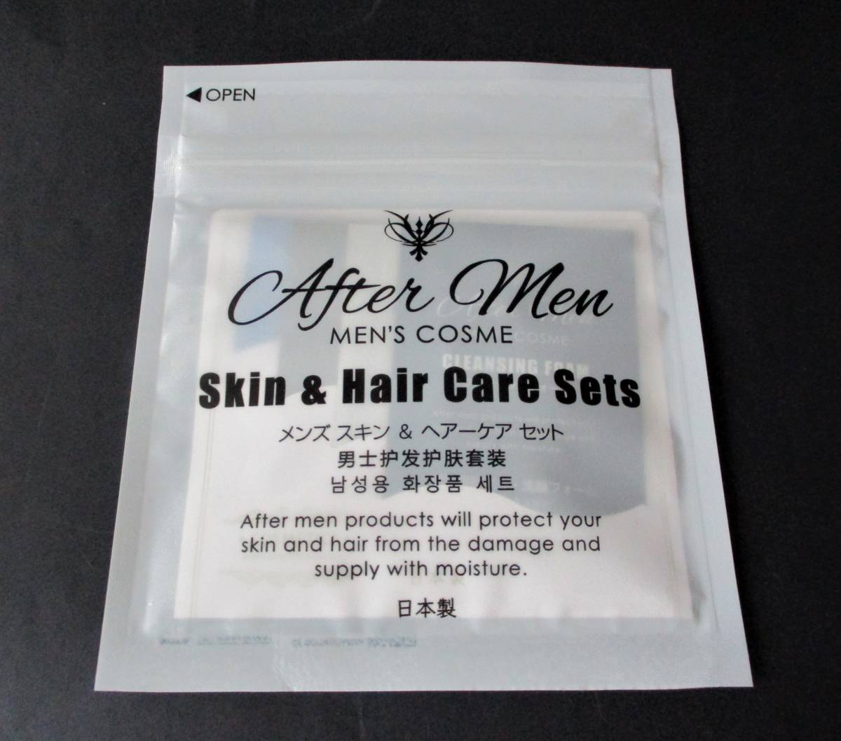 * hotel amenity * man skin care hair care set 5 kind 12 set *12 day minute Jim sauna travel business trip trial night ... etc. *