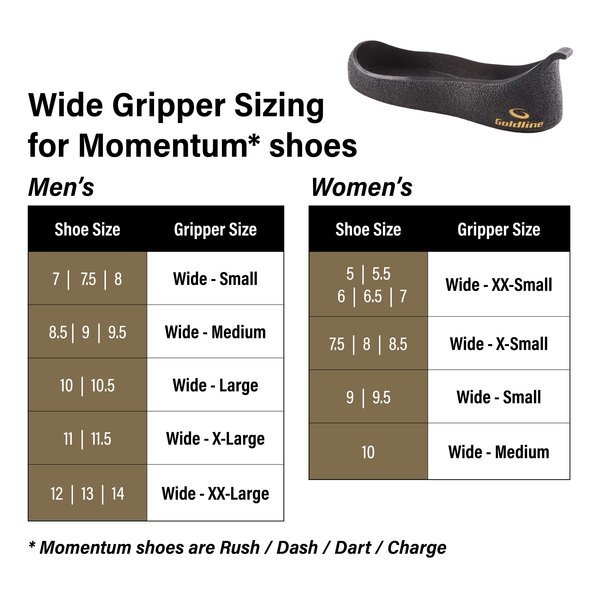 新品　GOLDLINE Antislider Slip On Gripper Wide M　1個_画像2