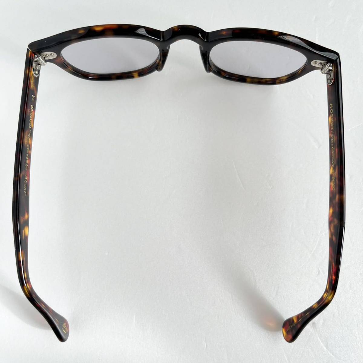 美品】MOSCOT モスコット LEMTOSH レムトッシュ トータス べっ甲 美品】MOSCOT モスコット LEMTOSH レムトッシュ トータス べっ甲