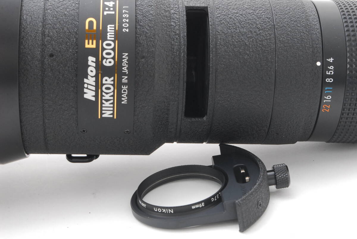 【超美品】 Nikon Ai-s 600mm f/4 ED IF Telephoto Prime MF Lens ニコン 望遠 マニュアル レンズ #1139_画像9