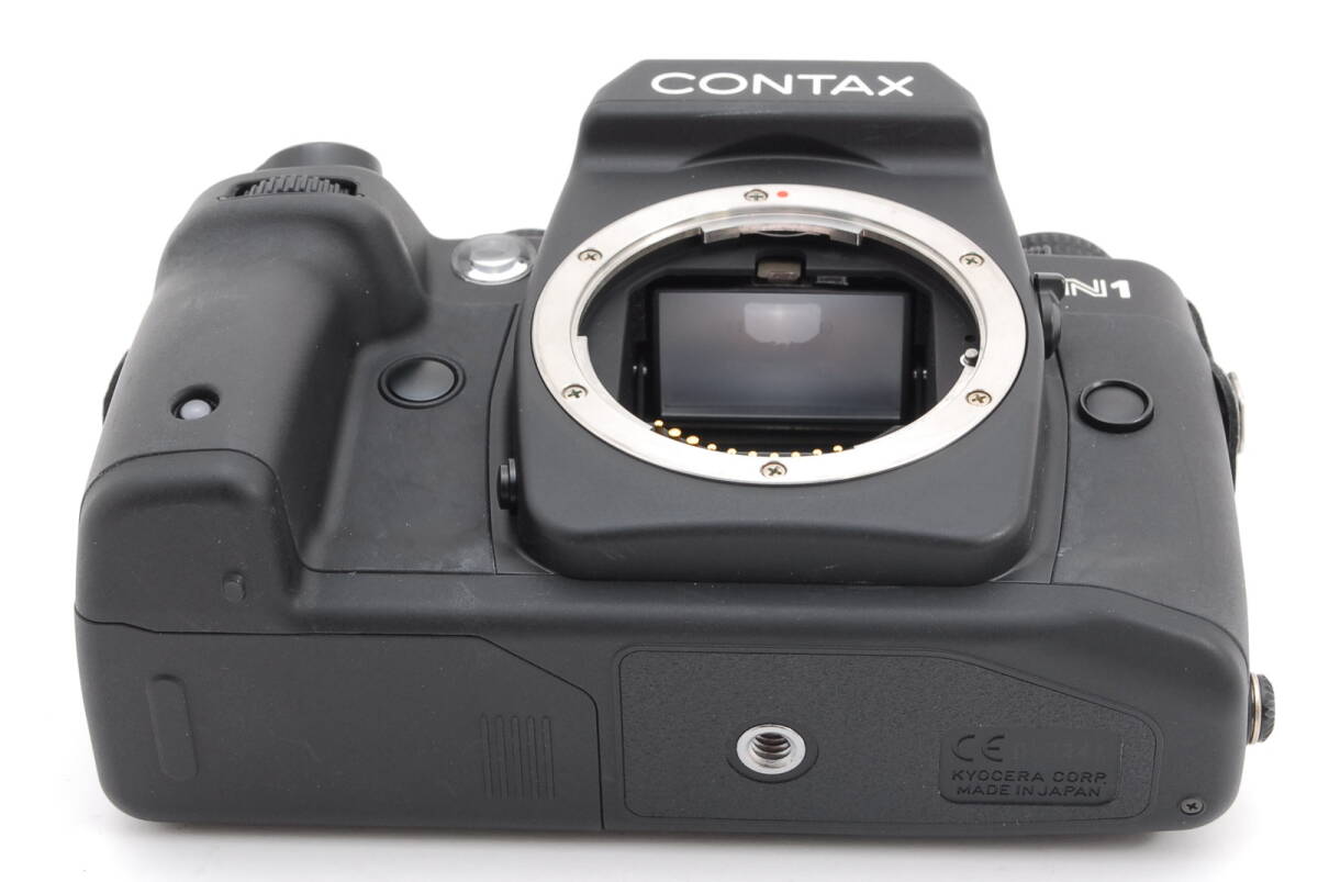 【美品】 Contax N1 35mm SLR Film Camera Black Body N Mount コンタックス フィルムカメラ N マウント 一眼レフ #1151_画像5