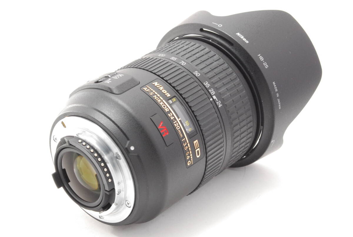 【超美品】Nikon AF-S Nikkor 24-120mm f/3.5-5.6 VR G Zoom Lens ニコン ズームレンズ 元箱付き #1001_画像5