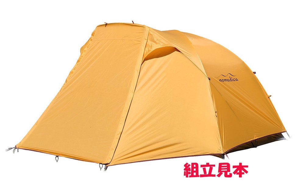 ■◆ tent-mark × momadica TM-90048 テンマク × ノマディカ　テンゲル スタンダード ヤマブキ　テント ＆ フットプリント付_画像1