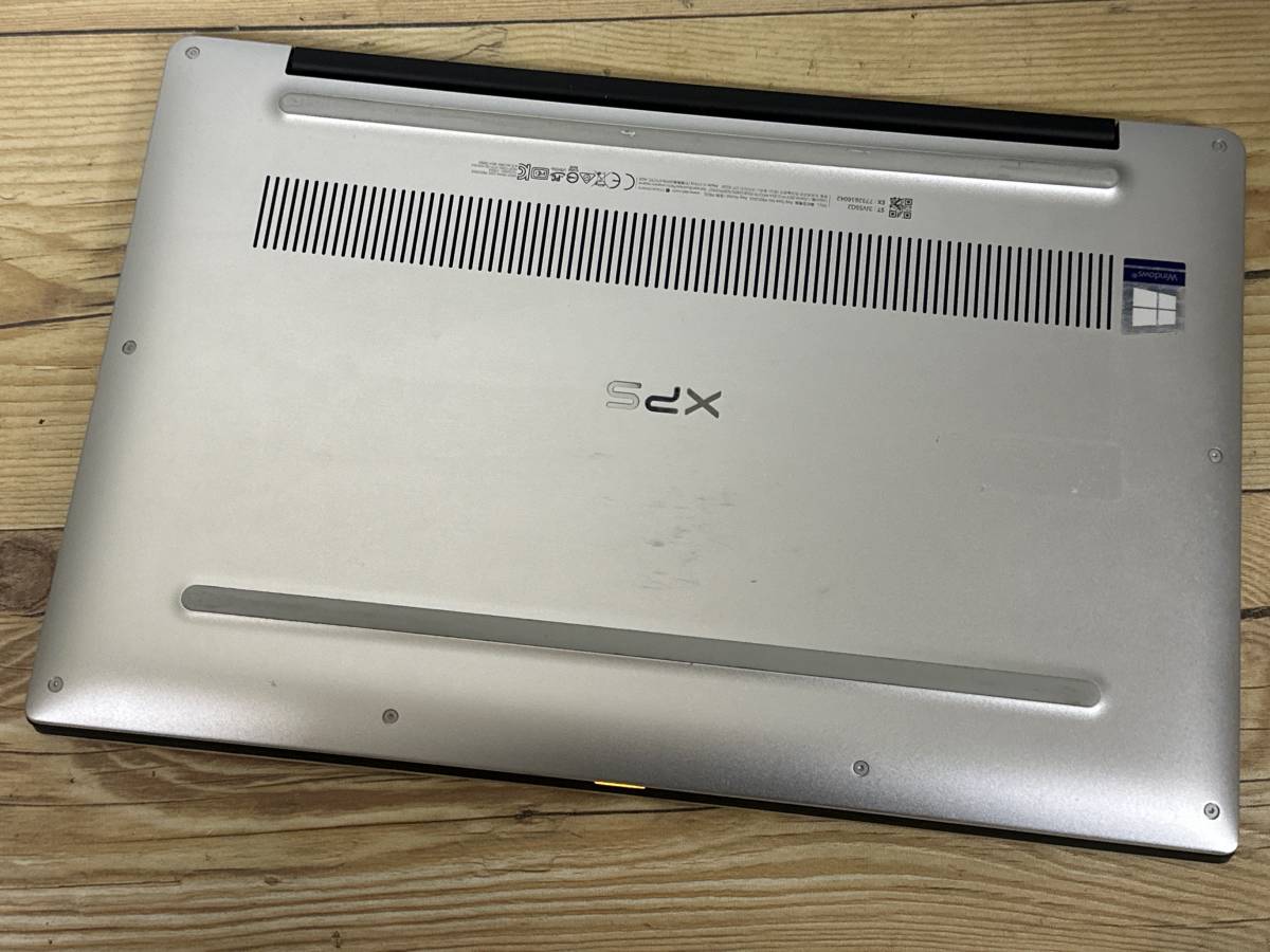 【動作OK♪】DELL XPS 13-9370[8世代/Core i7 8550U 1.8GHz/RAM:16GB/SSD:512GB/13インチ]Windows 11 タッチパネル 動作品 ※難_画像6