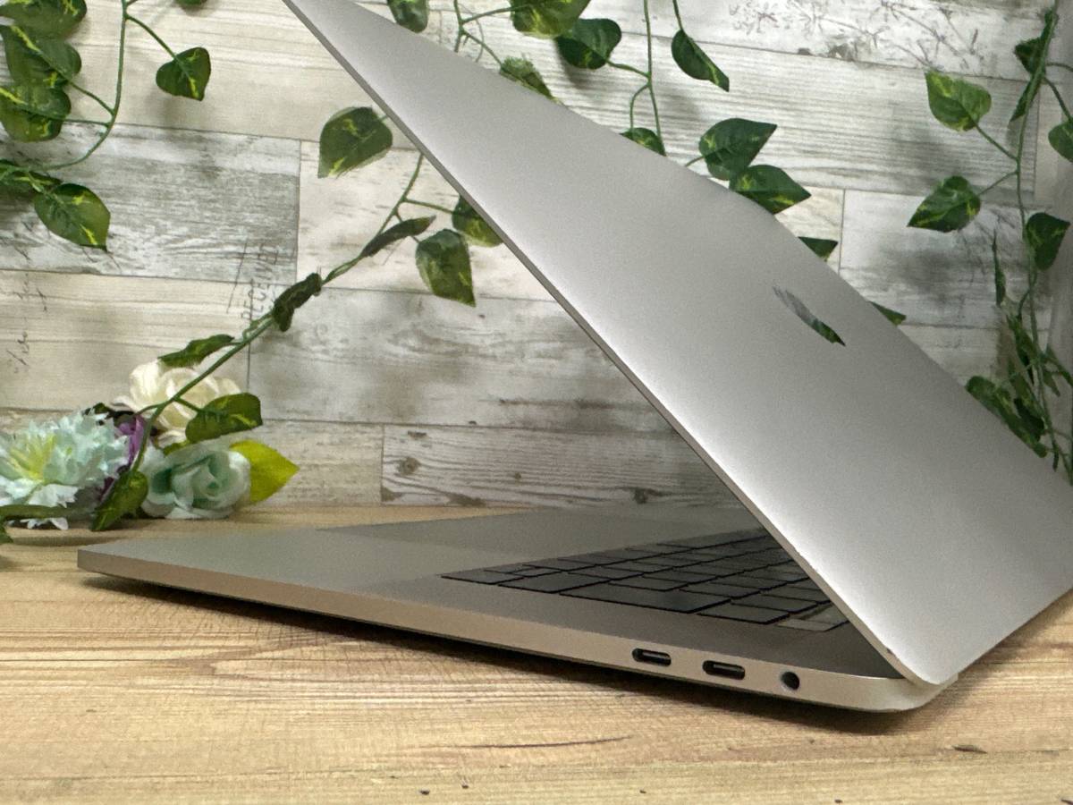 【動作OK♪】MacBook Pro 2019[Core i9 9980HK 2.4GHz/RAM:32GB/SSD:512GB/15.4インチ/タッチバー]Ventura シルバー 動作品_画像4