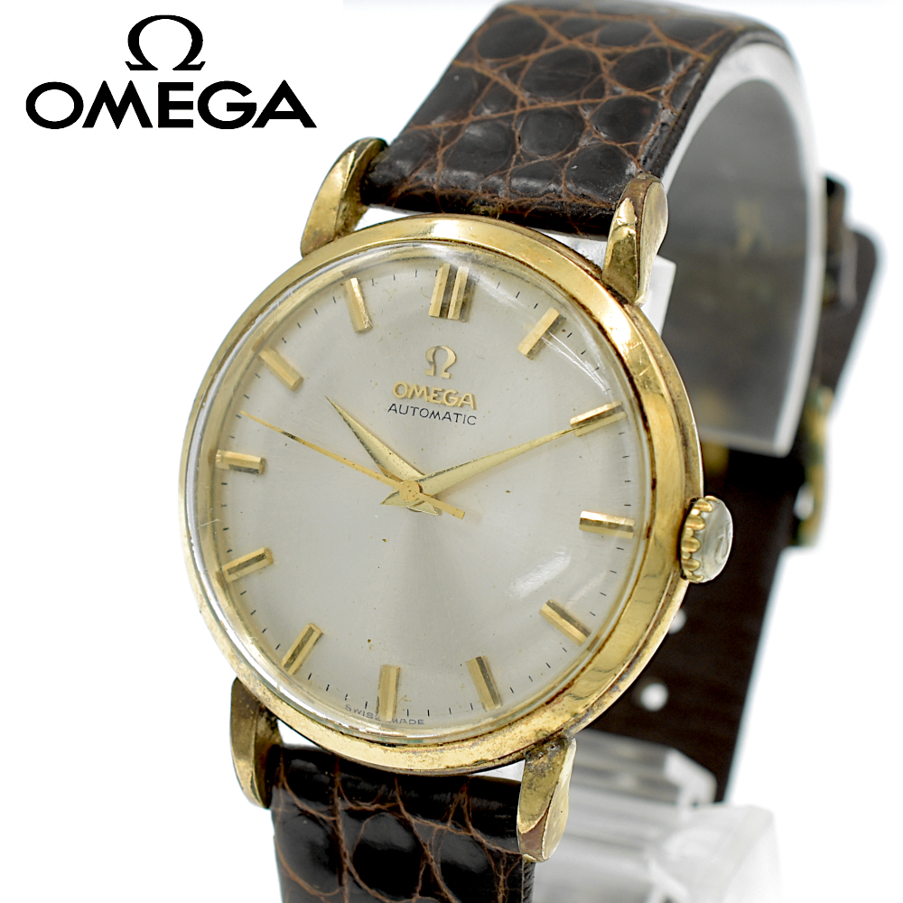 OMEGA オメガ 2888 2864-5SC Cal.501 自動巻き メンズ腕時計 ゴールド【A02392】