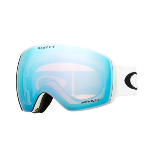 1円スタート 24 OAKLEY オークリー OO7050-91 Flight Deck L フライトデッキ Matte White Prizm Sapphire Iridium/PRIZM/スノーボード/スキ_画像1