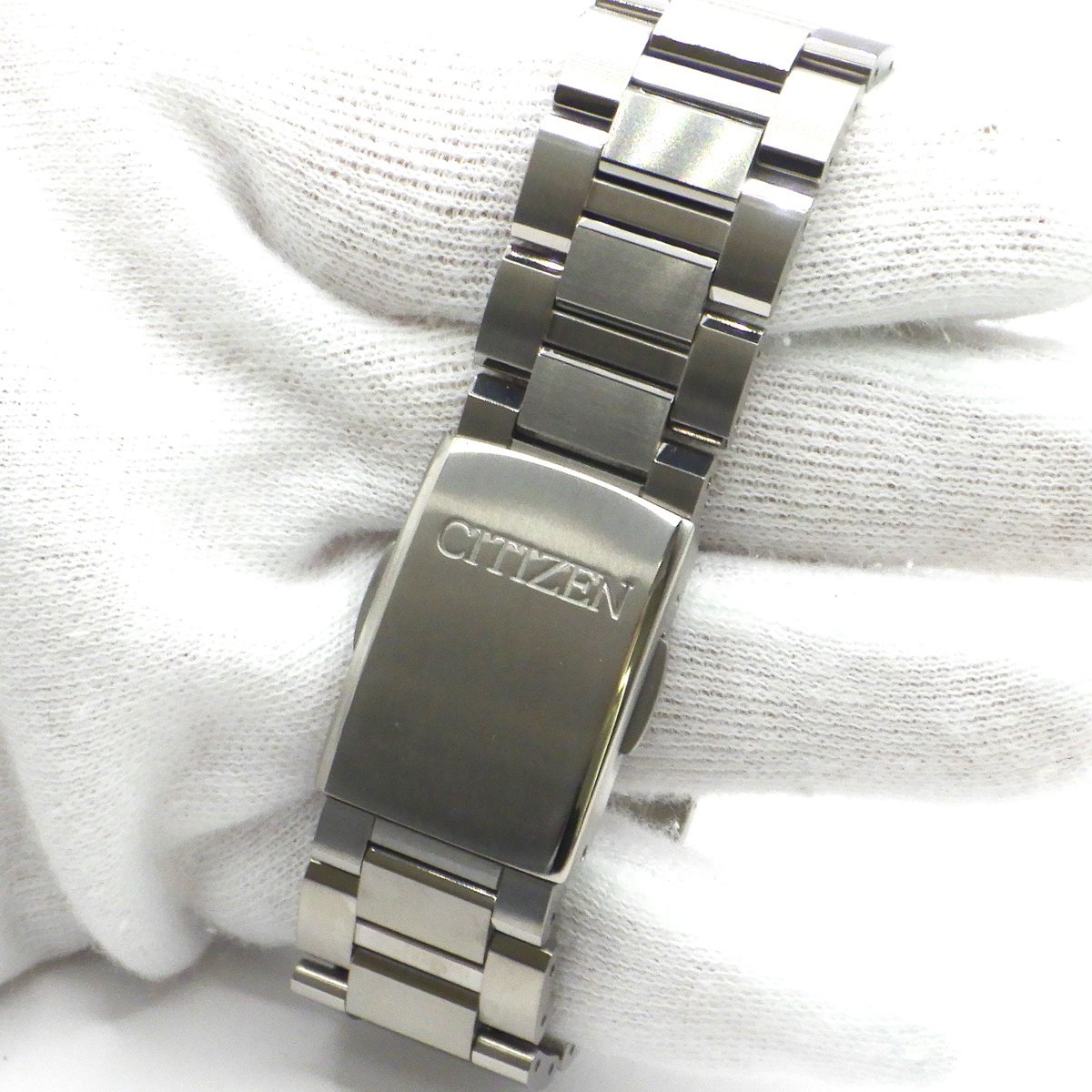  Citizen Atessa akto line CB0287-68L Eko-Drive radio wave solar titanium wristwatch box unused *