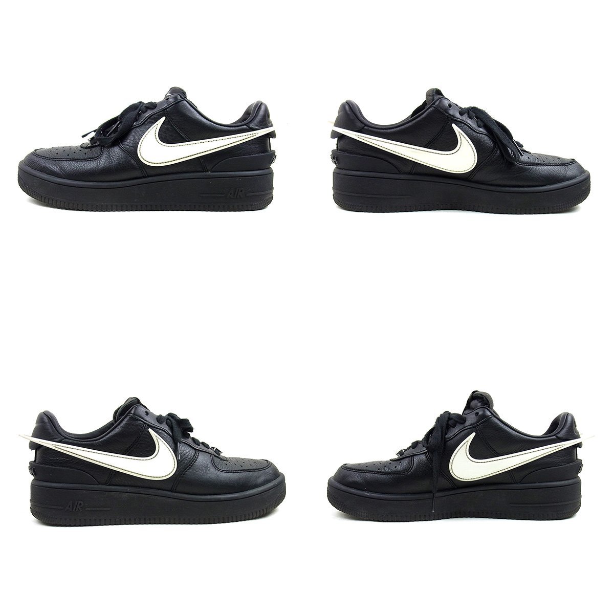 アンブッシュ×ナイキ エアフォース1 ロー Air Force 1 DV3464-001 スニーカー 靴 ブラック 表記サイズ:27.0cm AMBUSH NIKE 〓_画像4