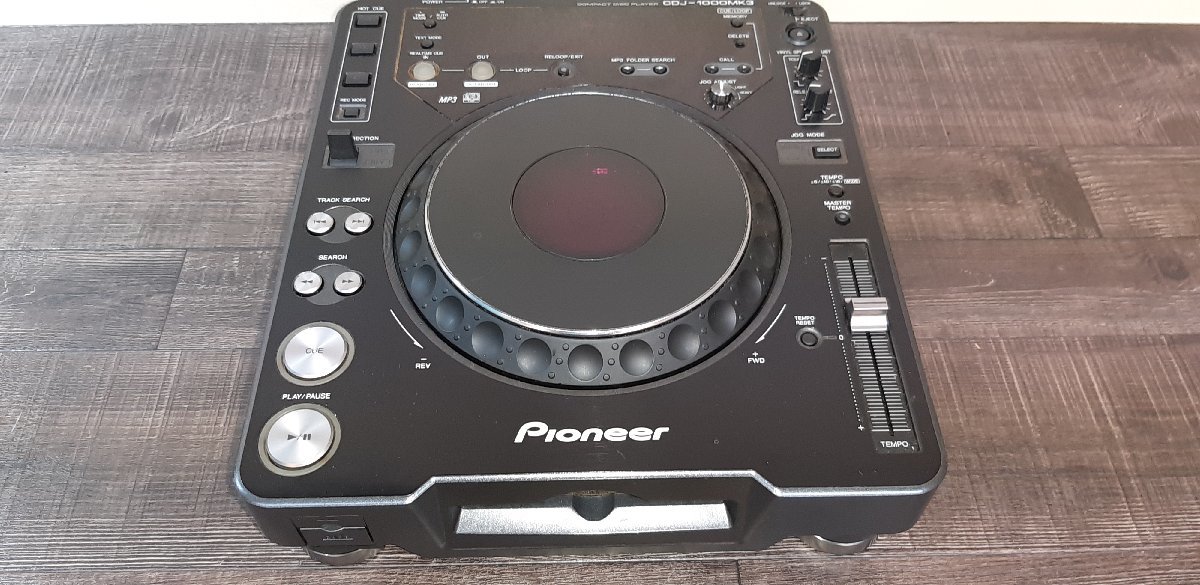 02S23■Pioneer CDJ-1000MK3 CDターンテーブル■の画像1