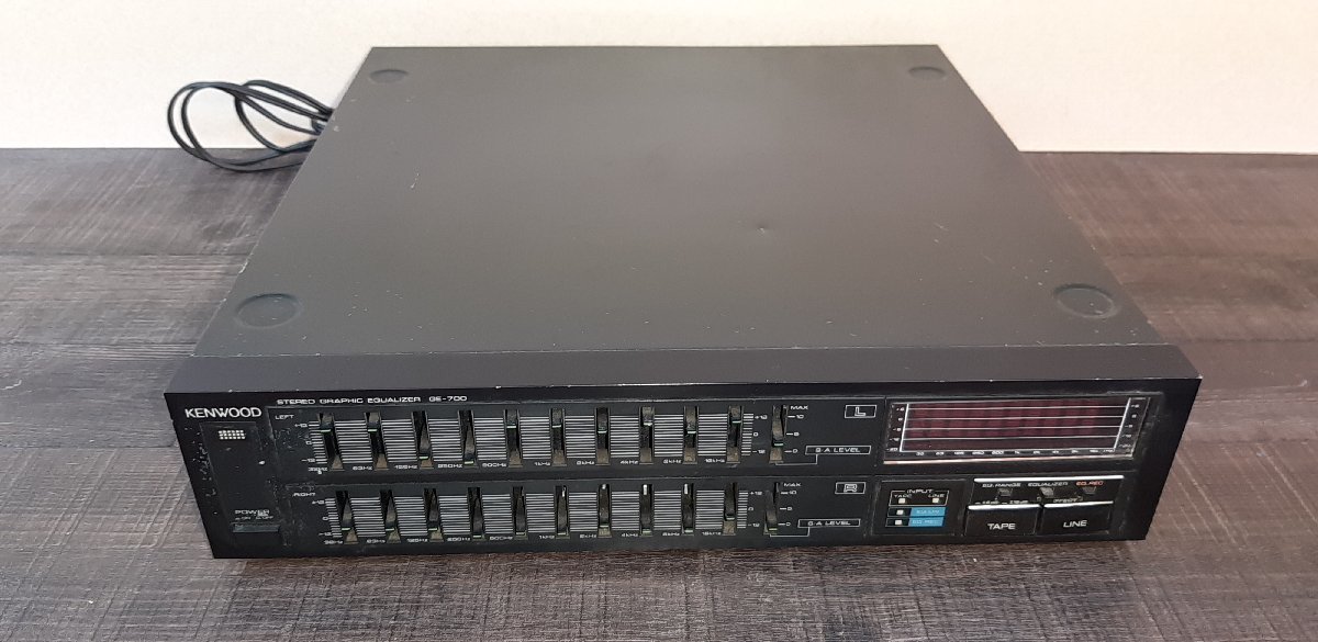 02S143#KENWOOD graphic equalizer GE-700#