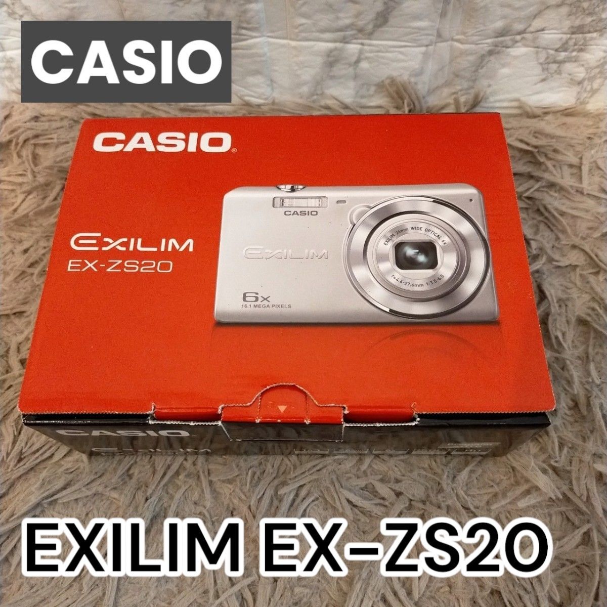9999円 CASIO EXILIM EX-ZS20 ほぼ新品 メモリカード付き - カシオ 9999円 CASIO EXILIM EX-ZS20 ほぼ新品 メモリカード付き - カシオ