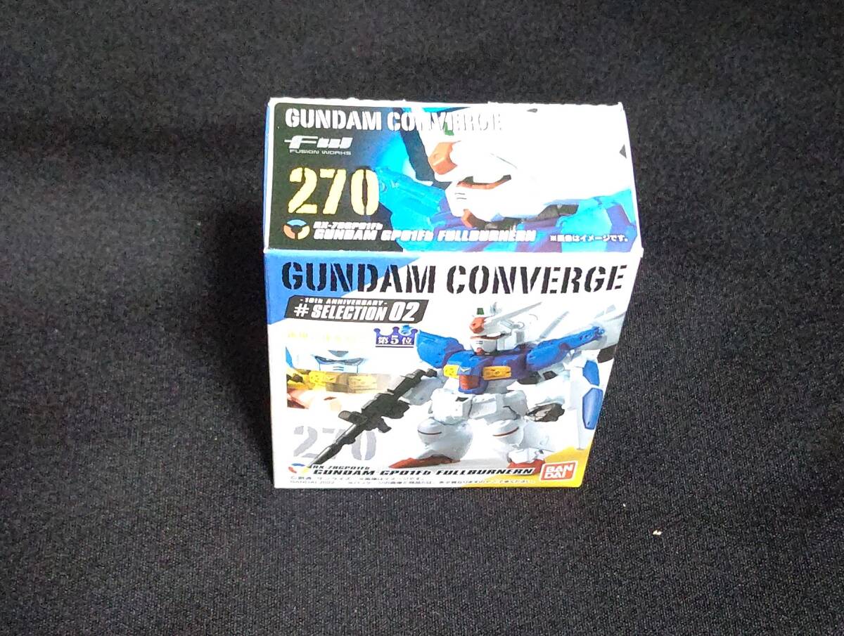 ガンダムコンバージ FW GUNDAM CONVERGE ♯SELECTION 02 270 ガンダム試作1号機フルバーニアン_画像1