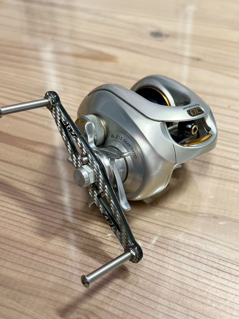 シマノ 08 メタニウム Mg 右 ZPIシルバーカーボンハンドル シマノ 08 メタニウム Mg 右 ZPIシルバーカーボンハンドル