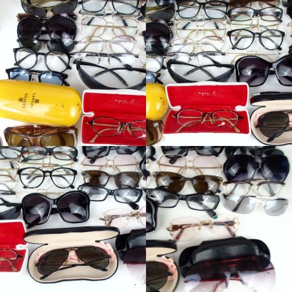 1円スタート Christian Dior クリスチャン ディオール YSL イブサンローラン Ray Ban レイバン LANVIN ランバン他 サングラスまとめ 2043_画像4