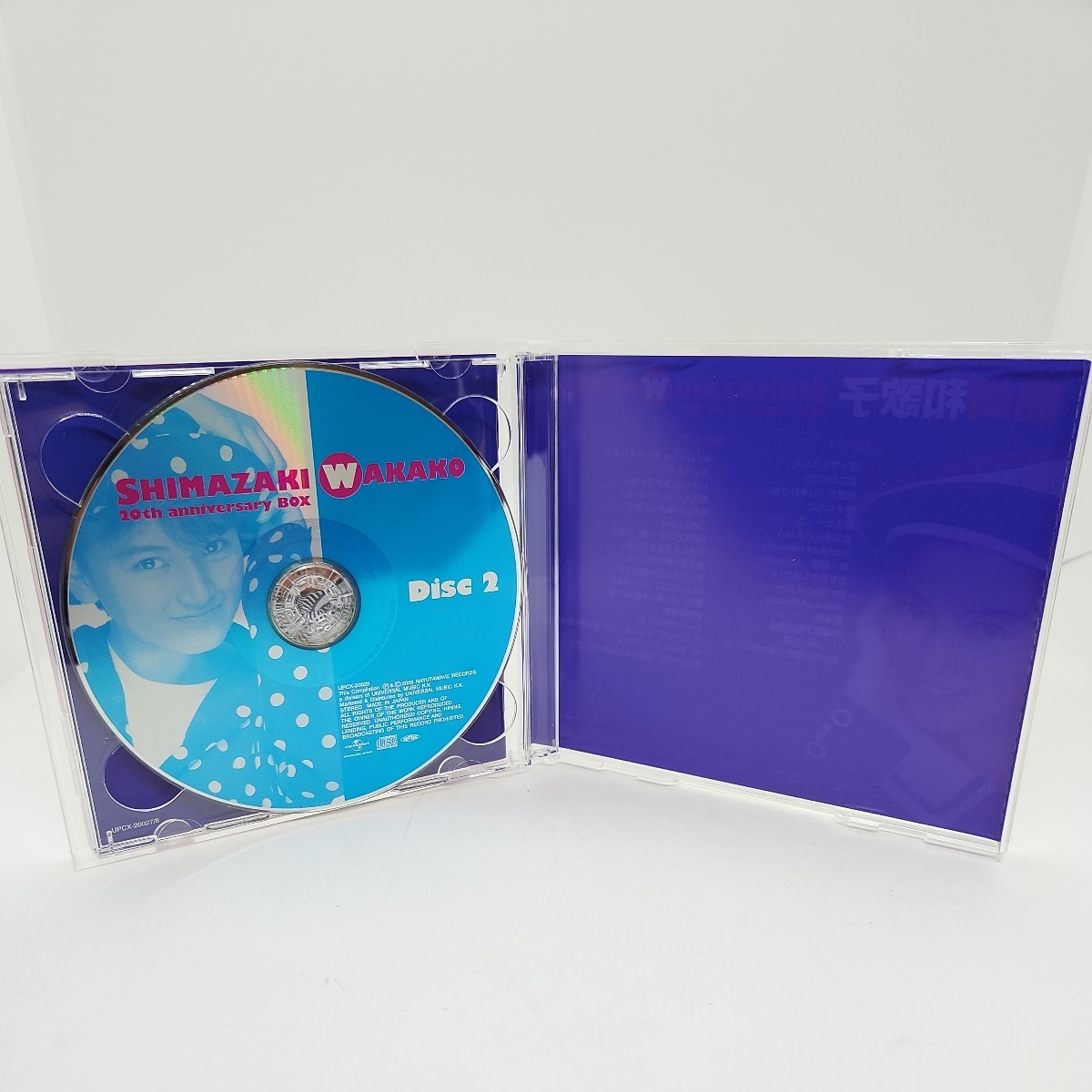 い2) 島崎和歌子 CD DVD 20th Anniversary BOX ボックス 20周年 生写真 フォトスタンド付きの画像5