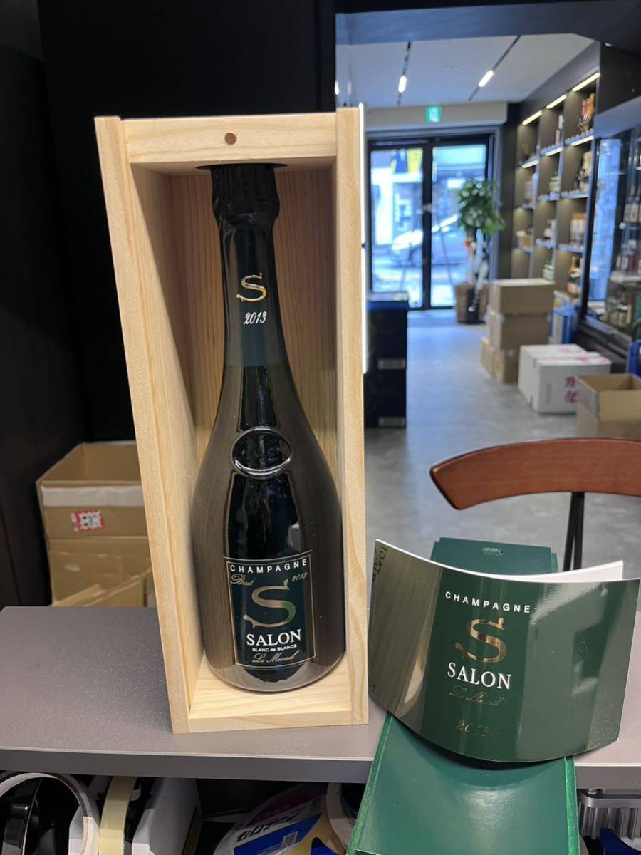 未開栓★サロン SALON 2013 正規品　750ml シャンパン　スーパリングワイン_画像1
