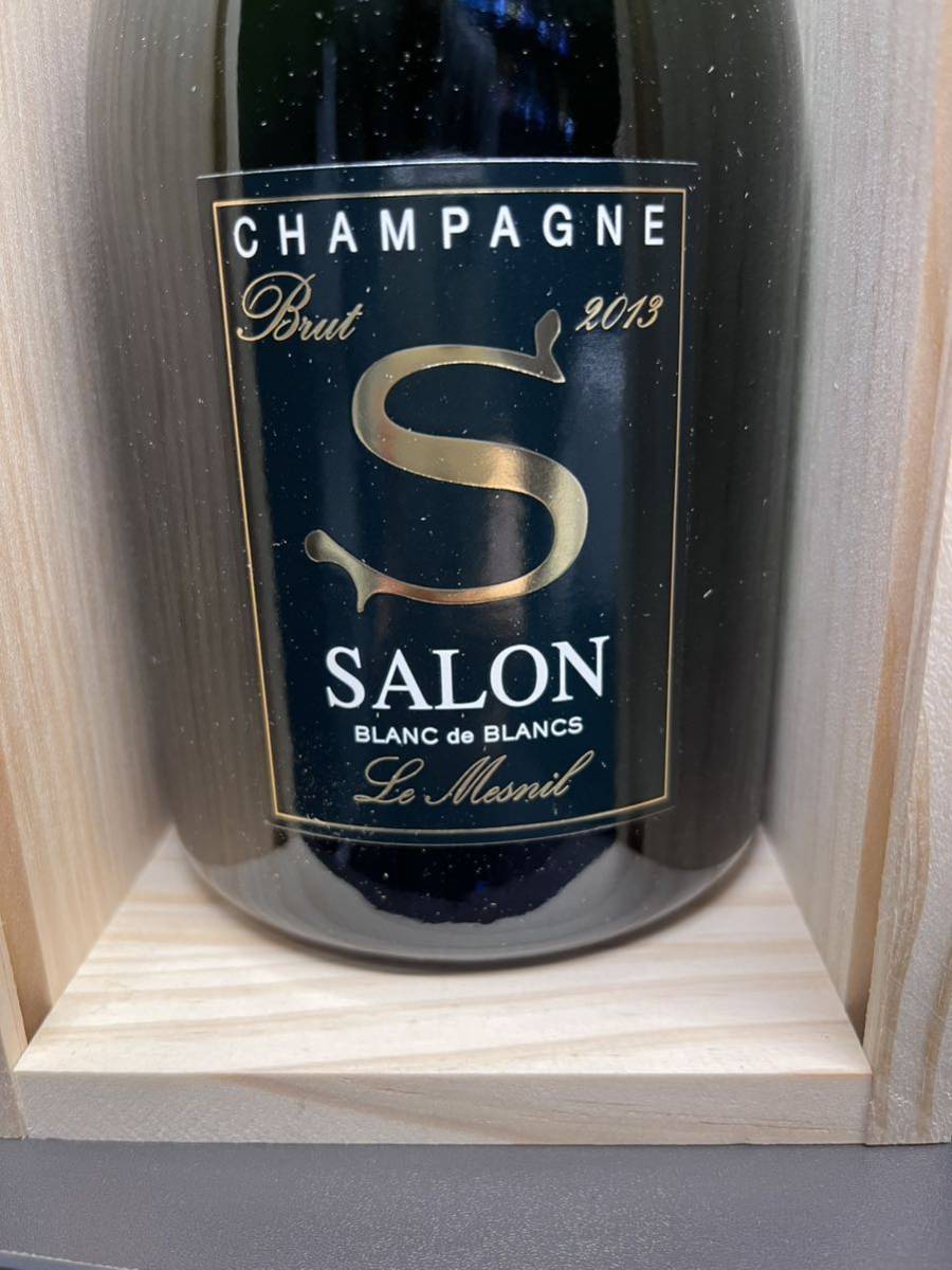 未開栓★サロン SALON 2013 正規品　750ml シャンパン　スーパリングワイン_画像3