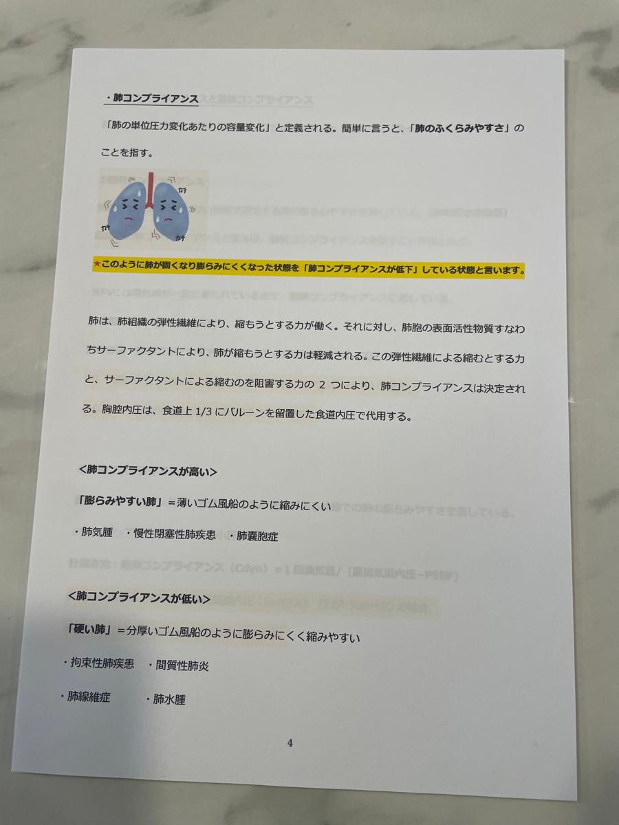 【3学会合同呼吸療法認定士】まとめ5章セット※両面印刷のため200円OFF