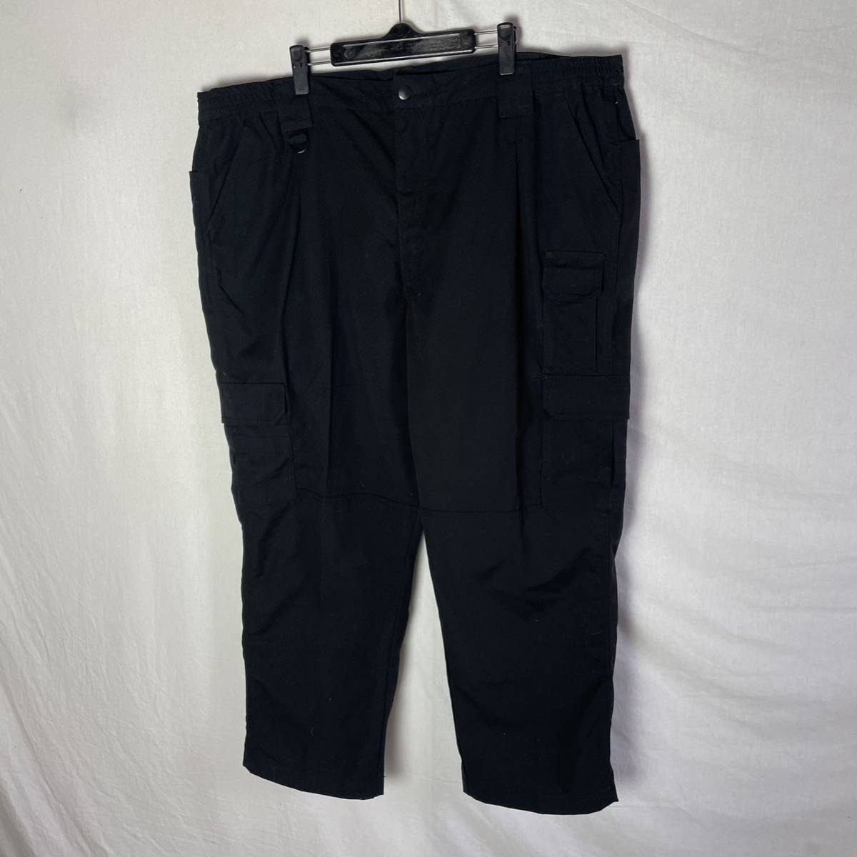 PUBLIC WORKS カーゴパンツ 古着　46×30 ブラック　WORKWEAR ヴィンテージ_画像1