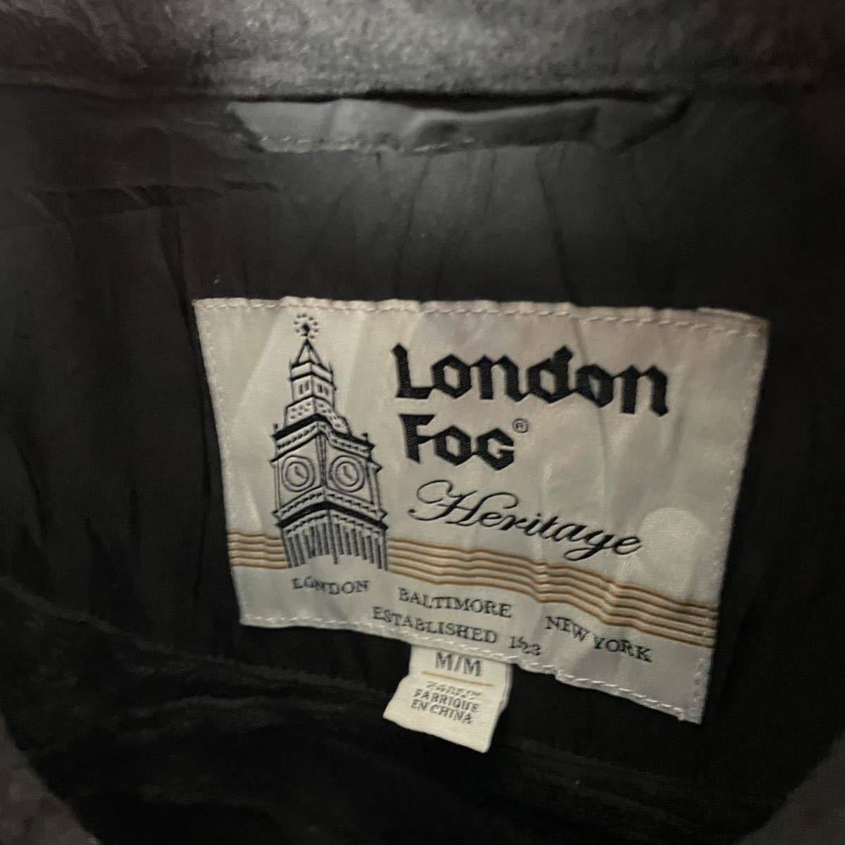LONDON FOG キルティングジャケット　古着　レディースMサイズ　ブラック_画像4