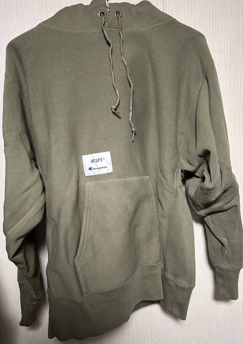 WTAPS × CHAMPION 202HBCHD-CSM04S / BLANK HOODED / OLIVE DRAB WTAPS × CHAMPION 202HBCHD-CSM04S / BLANK HOODED / OLIVE DRAB