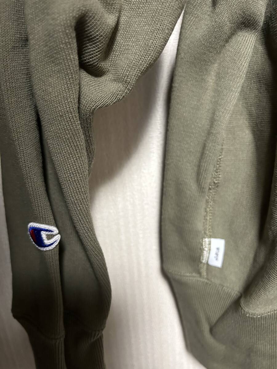 WTAPS × CHAMPION　202HBCHD-CSM04S / BLANK HOODED / OLIVE DRAB ダブルタップス × チャンピオン 2021年 第１弾 _画像4