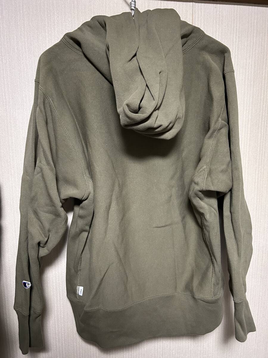 WTAPS × CHAMPION 202HBCHD-CSM04S / BLANK HOODED / OLIVE DRAB WTAPS × CHAMPION 202HBCHD-CSM04S / BLANK HOODED / OLIVE DRAB