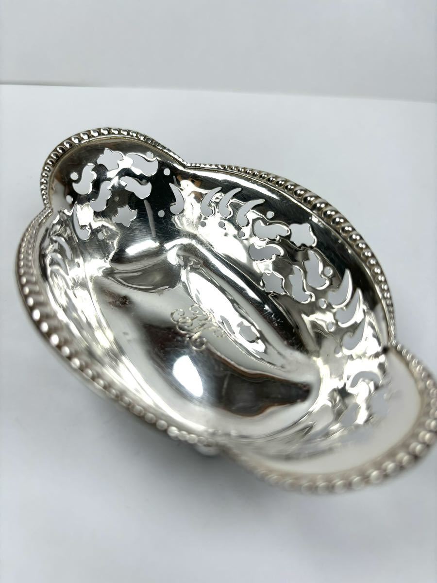 [ last. .....!! antique Tiffany & co] Tiffany sterling silver nuts dish ③ silver tableware / cutlery / plate 