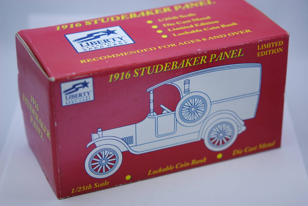 HEDDON 1916 studebaker panel ZIGWAG 宣伝カー ダイキャスト HEDDON MODEL CAR 貯金箱　1990年代米国限定モデル_画像3