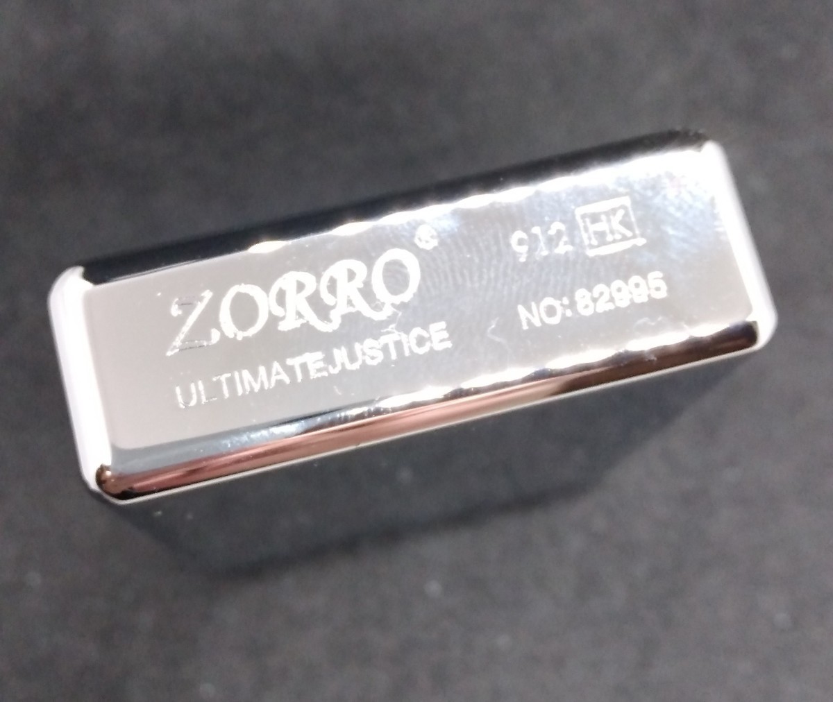 Zorro ヘビーアーマー　限定のシルバー　めちゃくちゃカッコいい！　防水真鍮性オイルライター　新品　送料無料