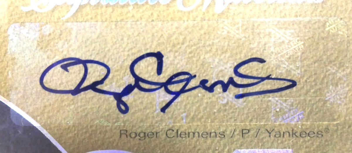 2007 UPPER DECK ESM-RC Roger Clemens ロジャー クレメンス GAME USED Jersey Autograph 直筆サイン ユニフォーム 10枚限定 MLB_画像3