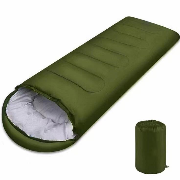寝袋 アウトドア キャンプ 寝具 封筒型 オールシーズン 撥水 速乾 高品質の画像1