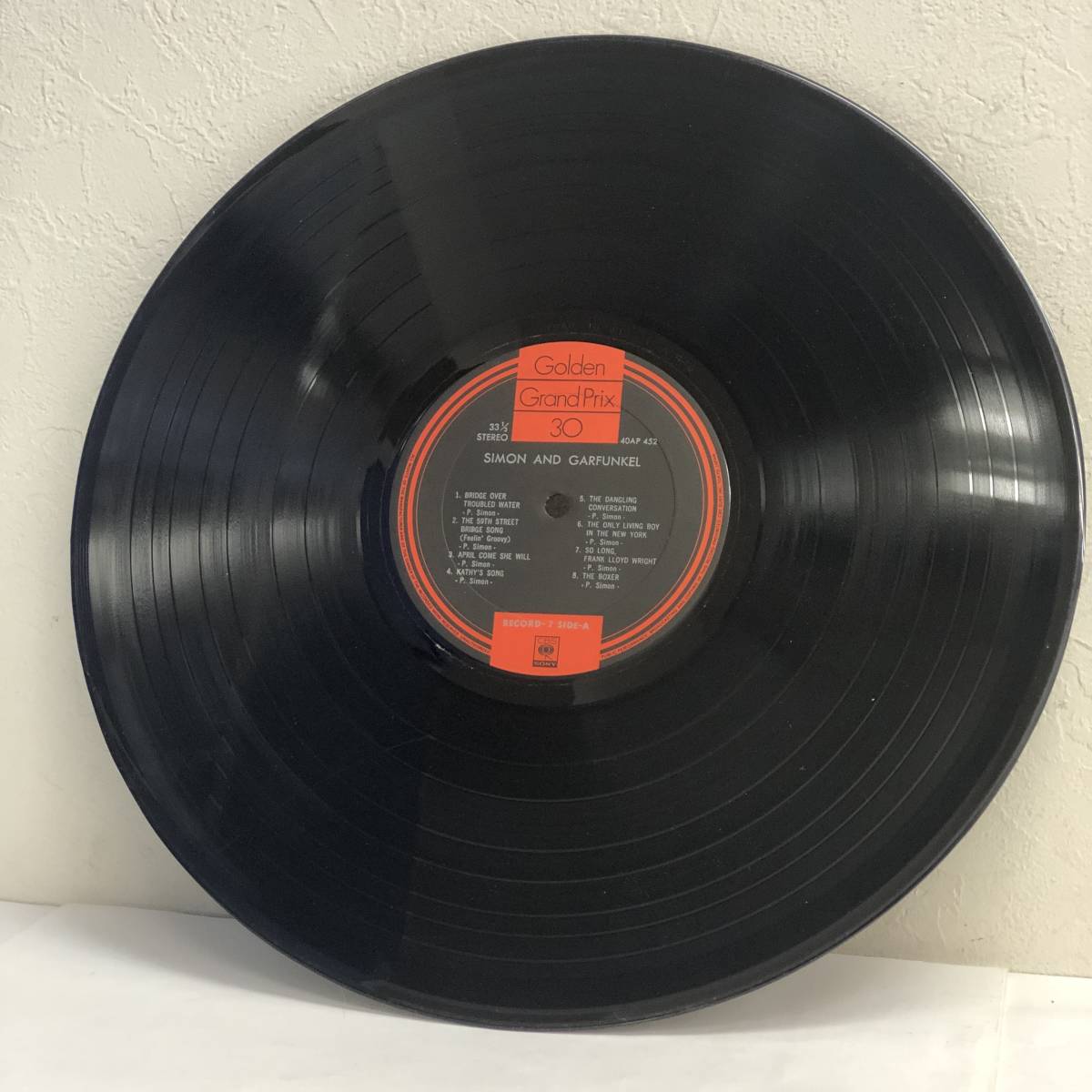 [中古] LPレコード「サイモンとガーファンクル：Simon & Garfunkel」 2枚組 33 1/3rpm 音楽 レトロの画像5