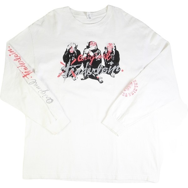 TENDERLOIN テンダーロイン TEE L/S T.W.B.M WHITE ロンT 白 Size 【XL】 【中古品-良い】 20786825