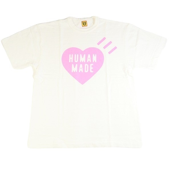 HUMAN MADE ヒューマンメイド 23AW Heart T-Shirt White 原宿店限定Tシャツ 白 Size 【M】 【新古品・未使用品】 20787669