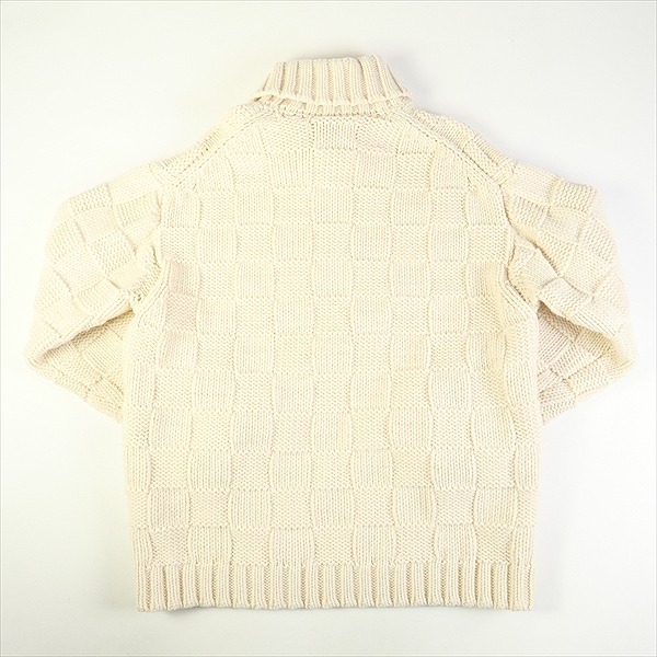 TENDERLOIN テンダーロイン T-TURTLE NECK CHECKER タートルネックニット 白 Size 【L】 【中古品-良い】 20787703_画像2