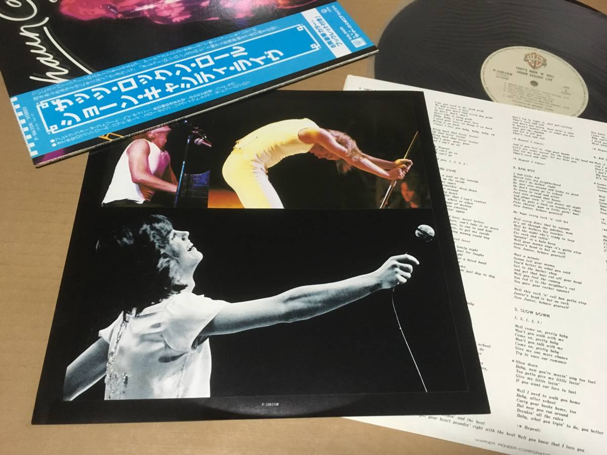 ショーン・キャシディ/Shaun Cassidy◎国内盤LPレコード:8P豪華カラーブックレット付き:帯付き「ライブ/Live That's Rock 'N' Roll」_画像7