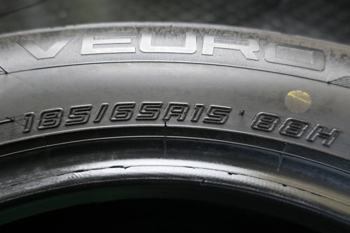 バリ山!! 2020年製 国産 185/65R15 ダンロップ ビューロ VE304 特殊吸音スポンジ搭載モデル!! 格安4本SET 迅速発送/手渡し 交換作業も可_画像9