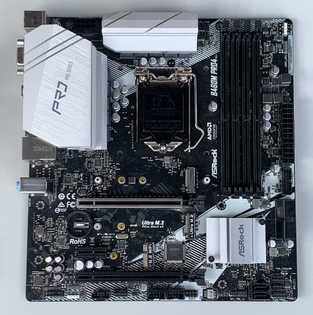 【ジャンク】B460 MicroATX マザーボード 3台 / ASRock B460M / B460M Pro4 / ASUS B460M-AJ / LGA1200_画像3