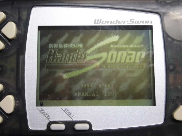 携帯魚群探知機 ワンダースワンハンディーソナー バンダイ 動作未確認 BANDAI Wonder Swan 010139の画像3