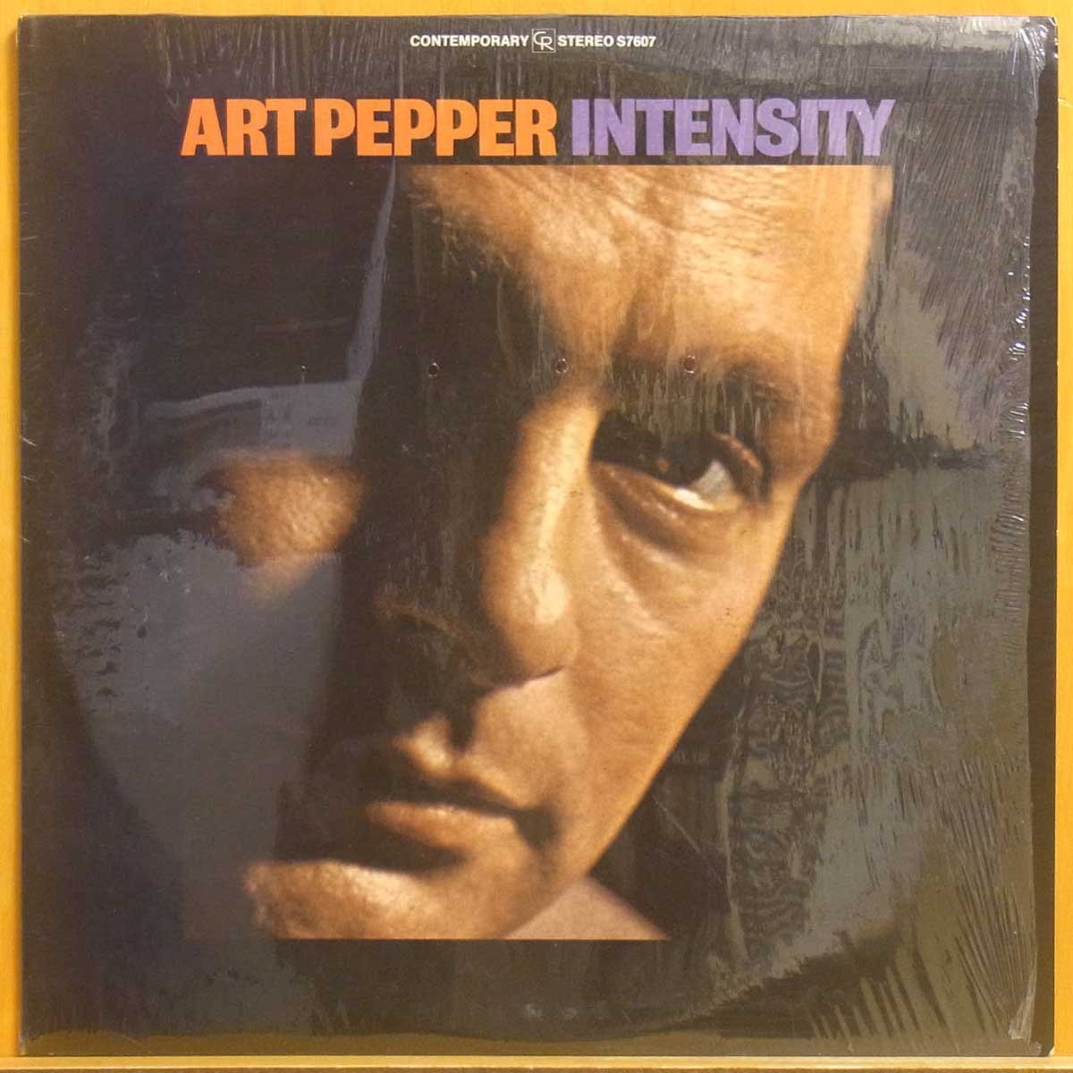 ●シュリンクほぼ美品!名盤!ダブル洗浄済!★Art Pepper(アート ペッパー)『Intensity』US LP #61599の画像1