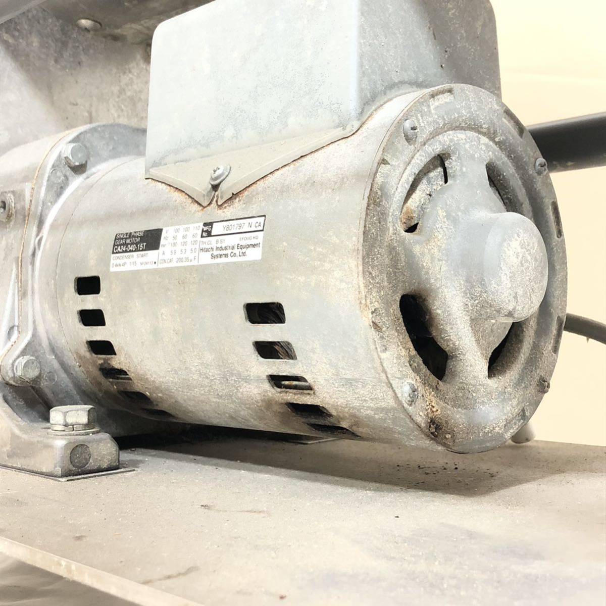 HITACHI 日立 ミキサー 製麺機 SINGLE PHASE MOTOR 単相 HITACHI 日立 ミキサー 製麺機 SINGLE PHASE MOTOR 単相