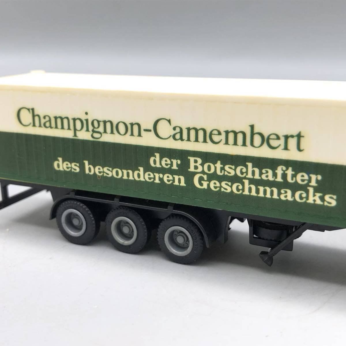 herpa ヘルパ HEILSBRONN トレーラー トラック ミニカー ミニチュアカー 緑 車 箱付き 当時物 アンティーク Germany ドイツ製 希少 レア_画像7