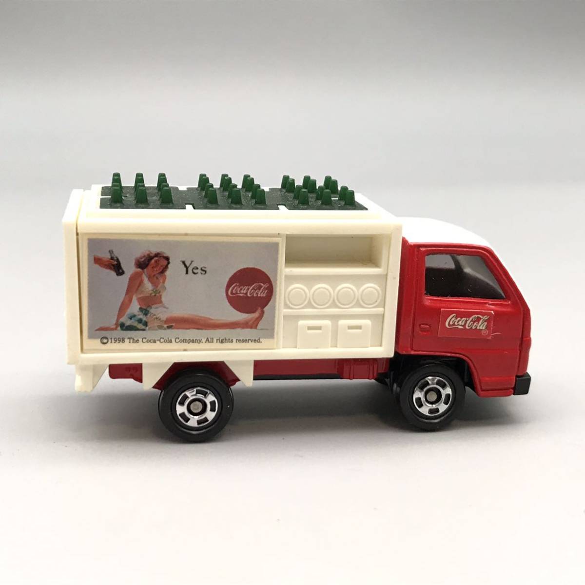 TOMICA トミカ Coca-cola コカ コーラ アンティークコレクション ルートトラック ミニカー TOMYトミートラック 昭和レトロ おすすめ_画像3