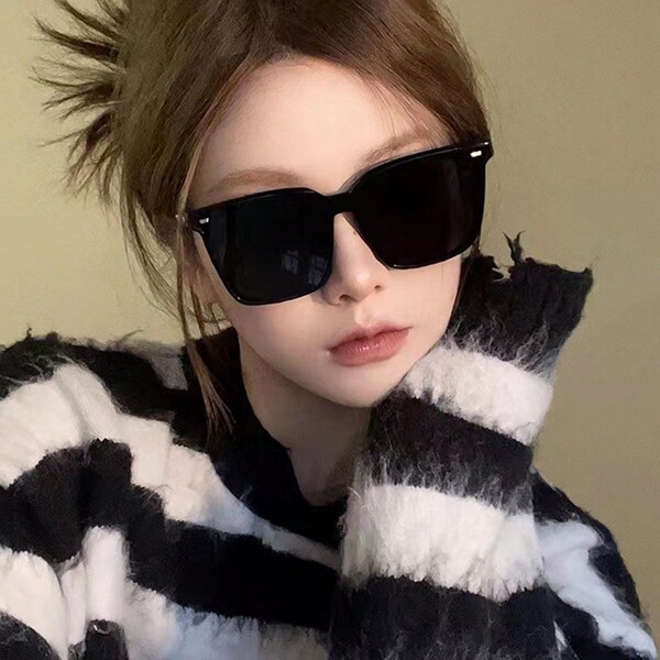 レディース アクセサリー メガネorアクセサリー 人気デザインのサングラスメガネ 韓国の夏に最適紫外線防止 ピンク_画像3